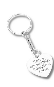 Mother And Daughter Keychain
