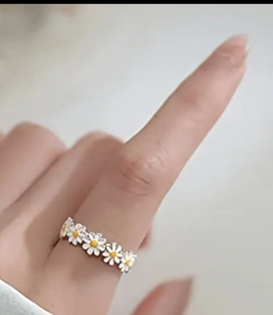 Daisy chain adjustable ring