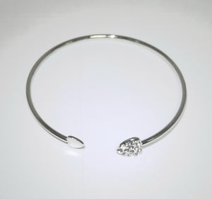 Two Heart Bangle