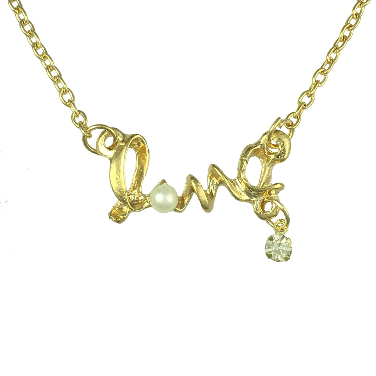 Gold Love Necklace