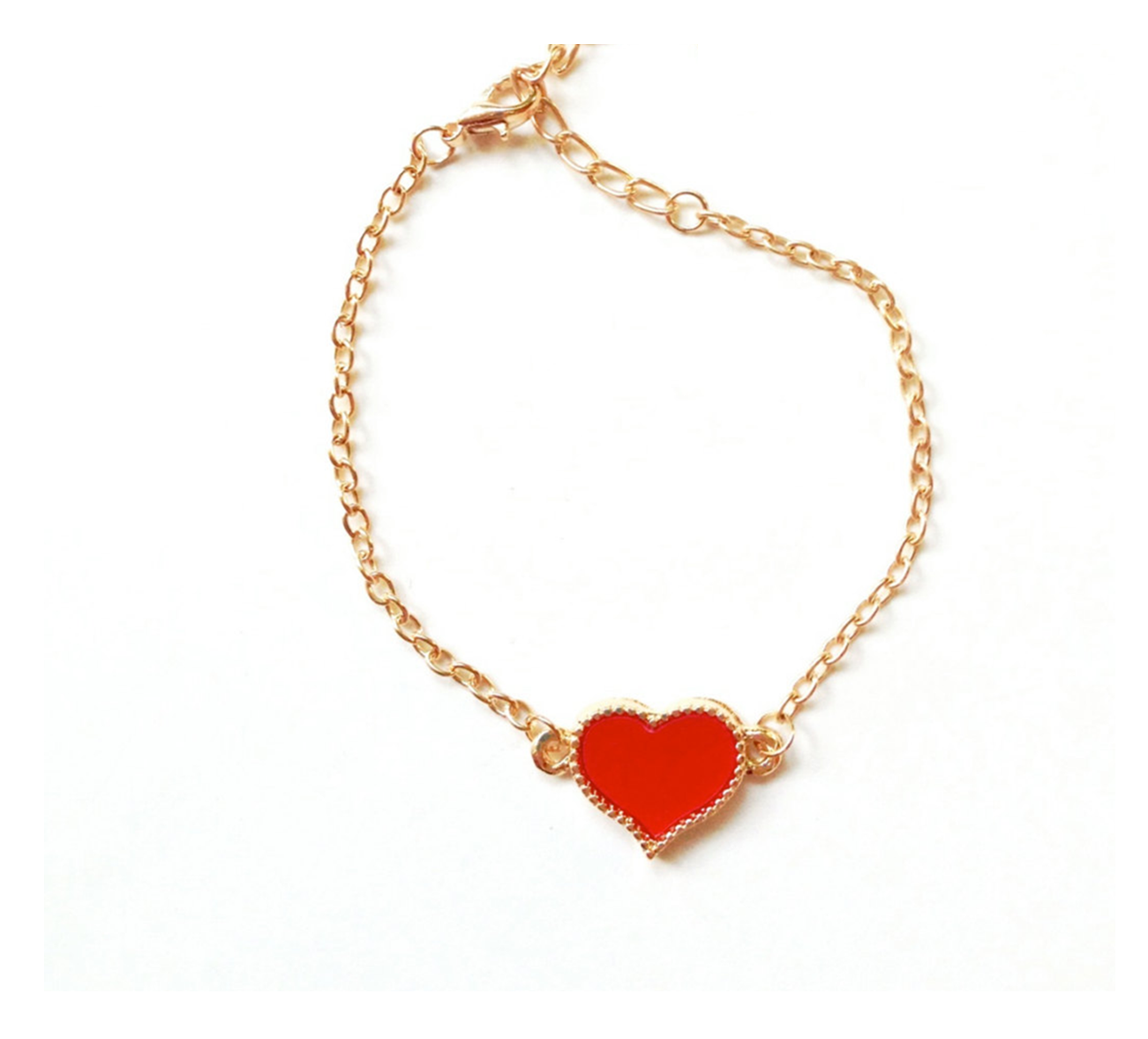 Heart Bracelet (Various Colours)