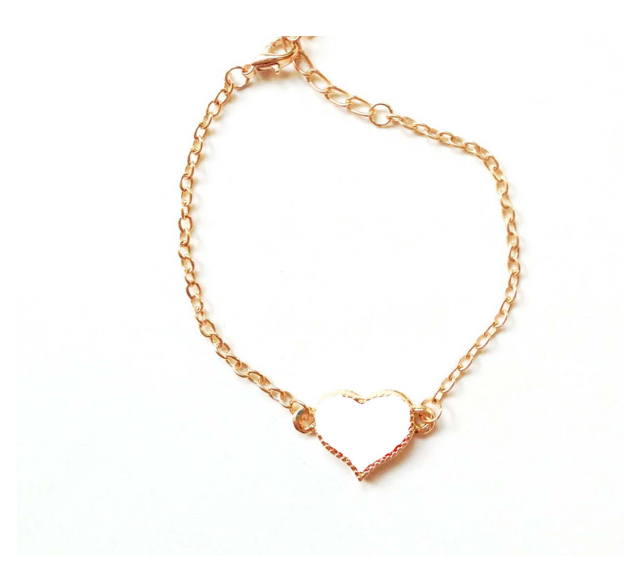 Heart Bracelet (Various Colours)