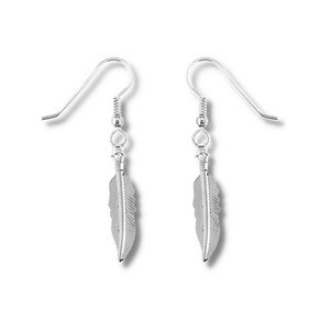 Feather Sleeper Earrings