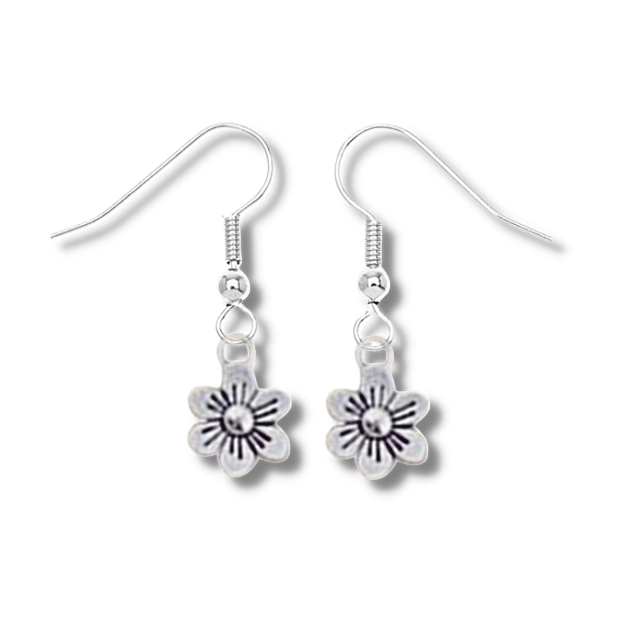 Flower Dangle Earrings