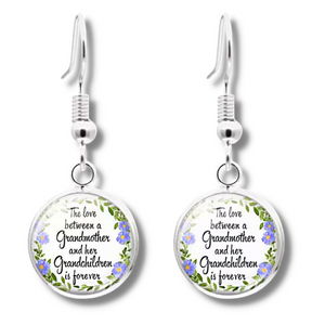 Grandmother and Grandchildren Earrings
