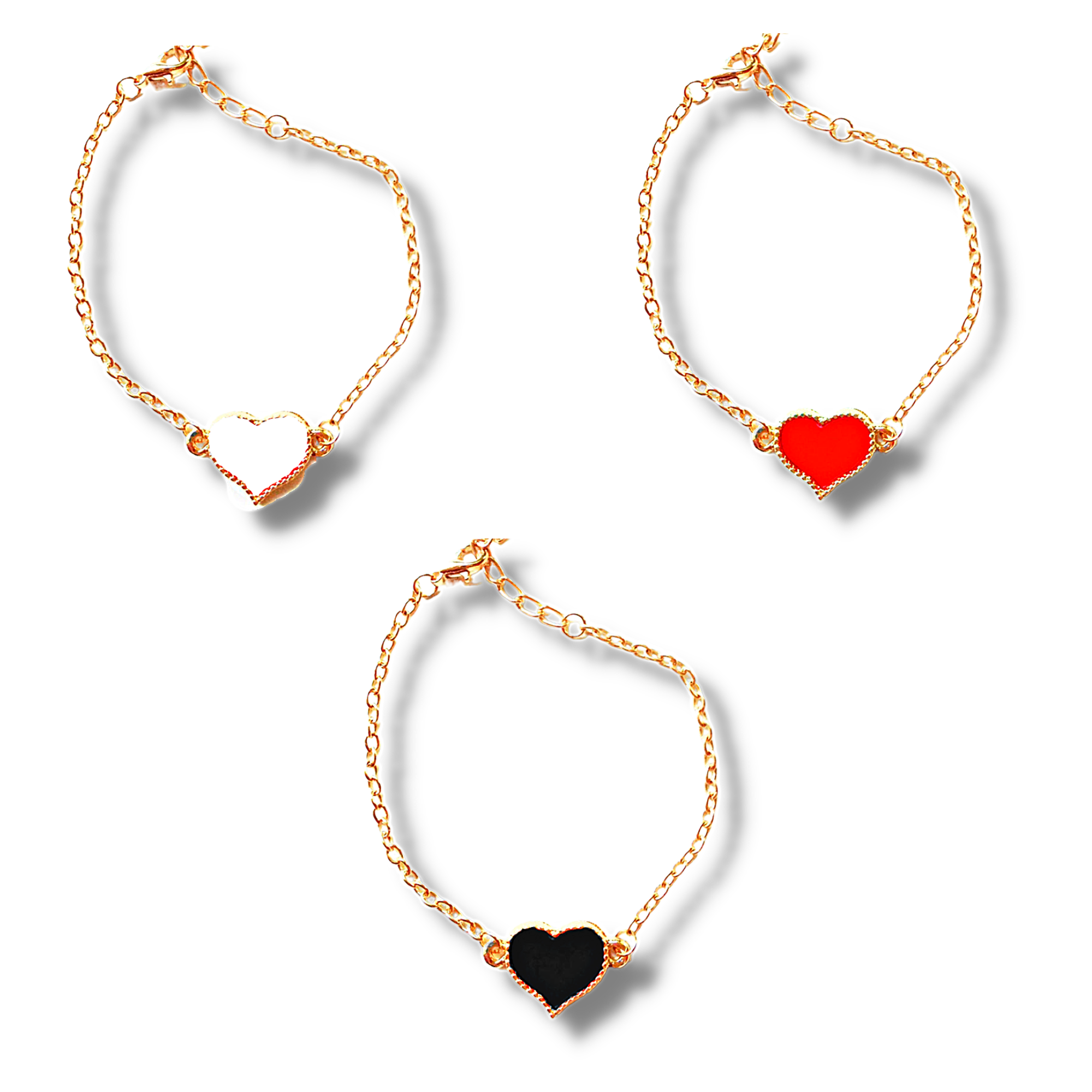 Heart Bracelet (Various Colours)