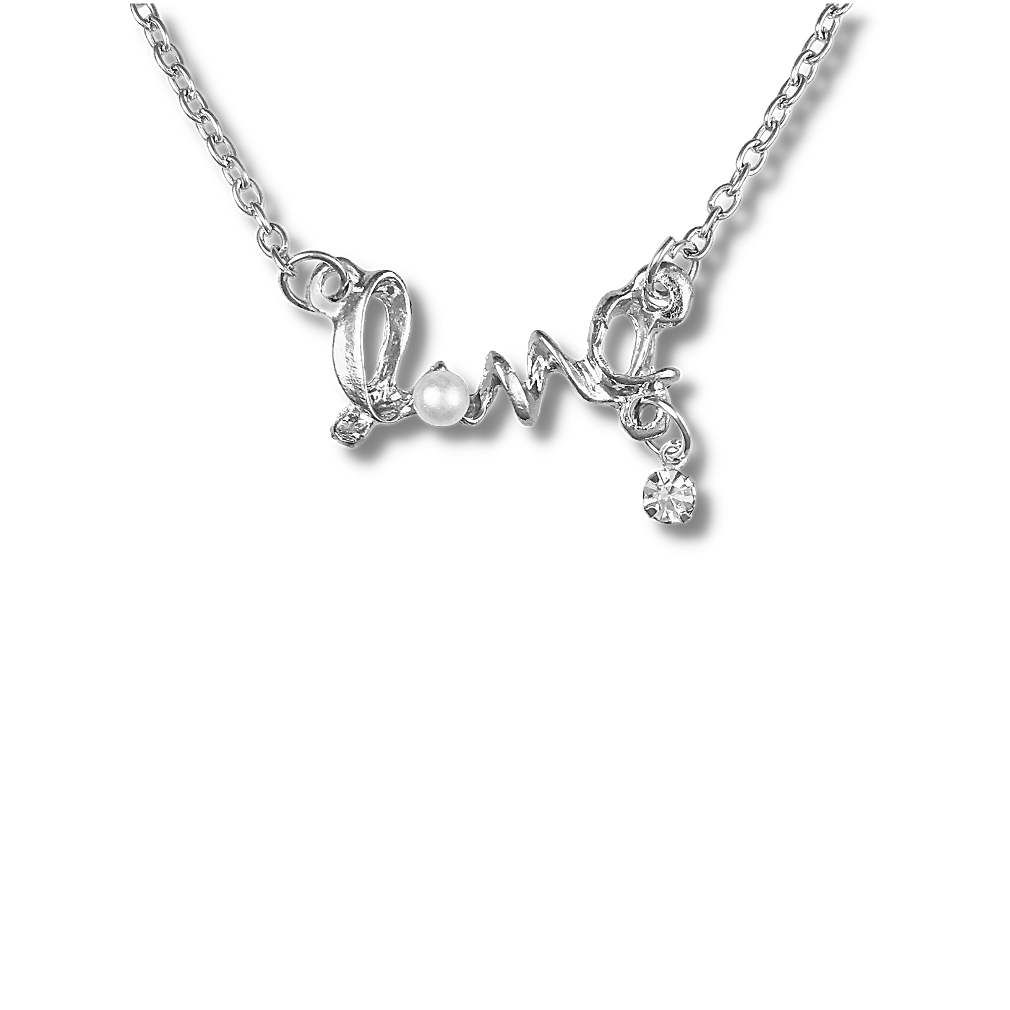 Silver Love Necklace
