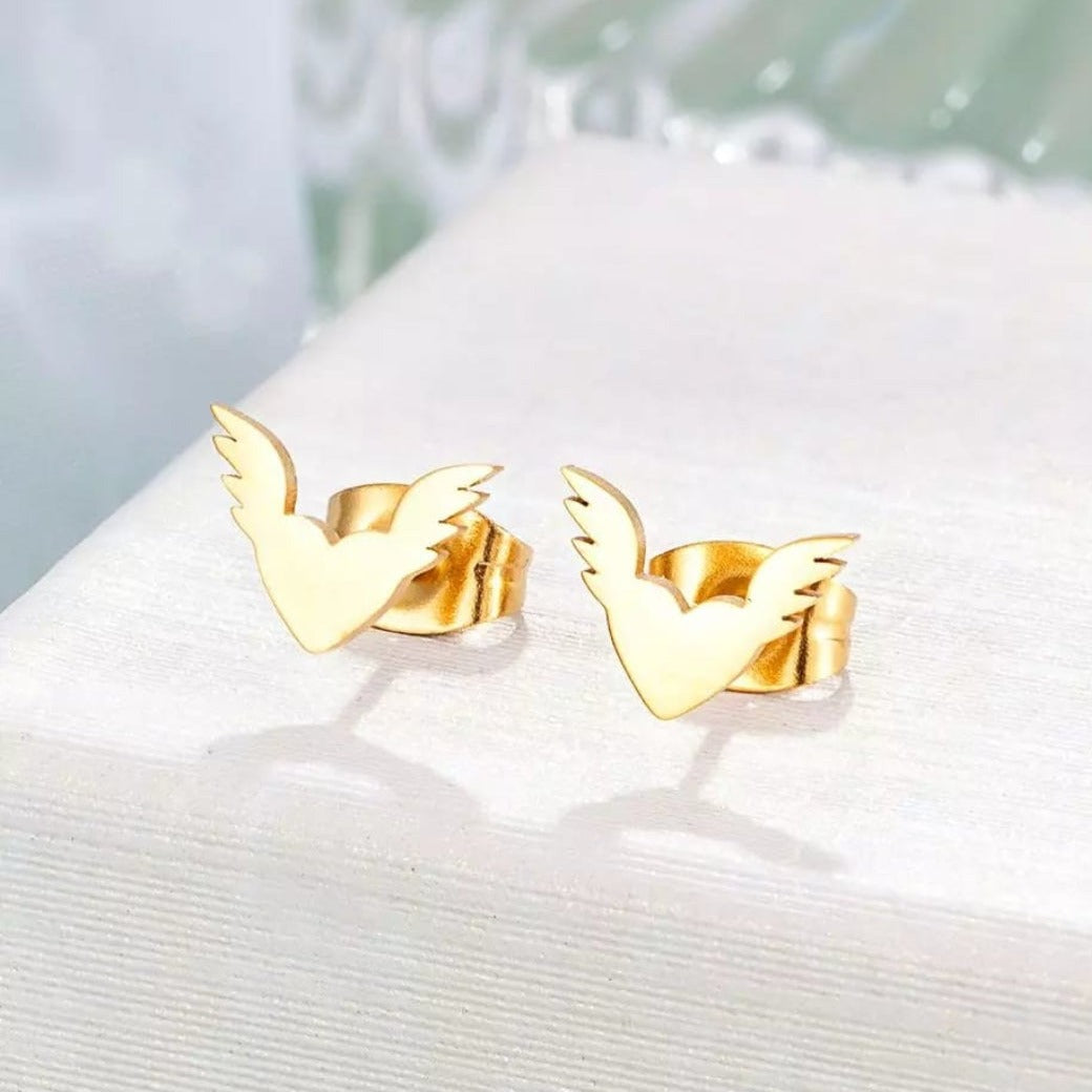 Golden Wings Earrings