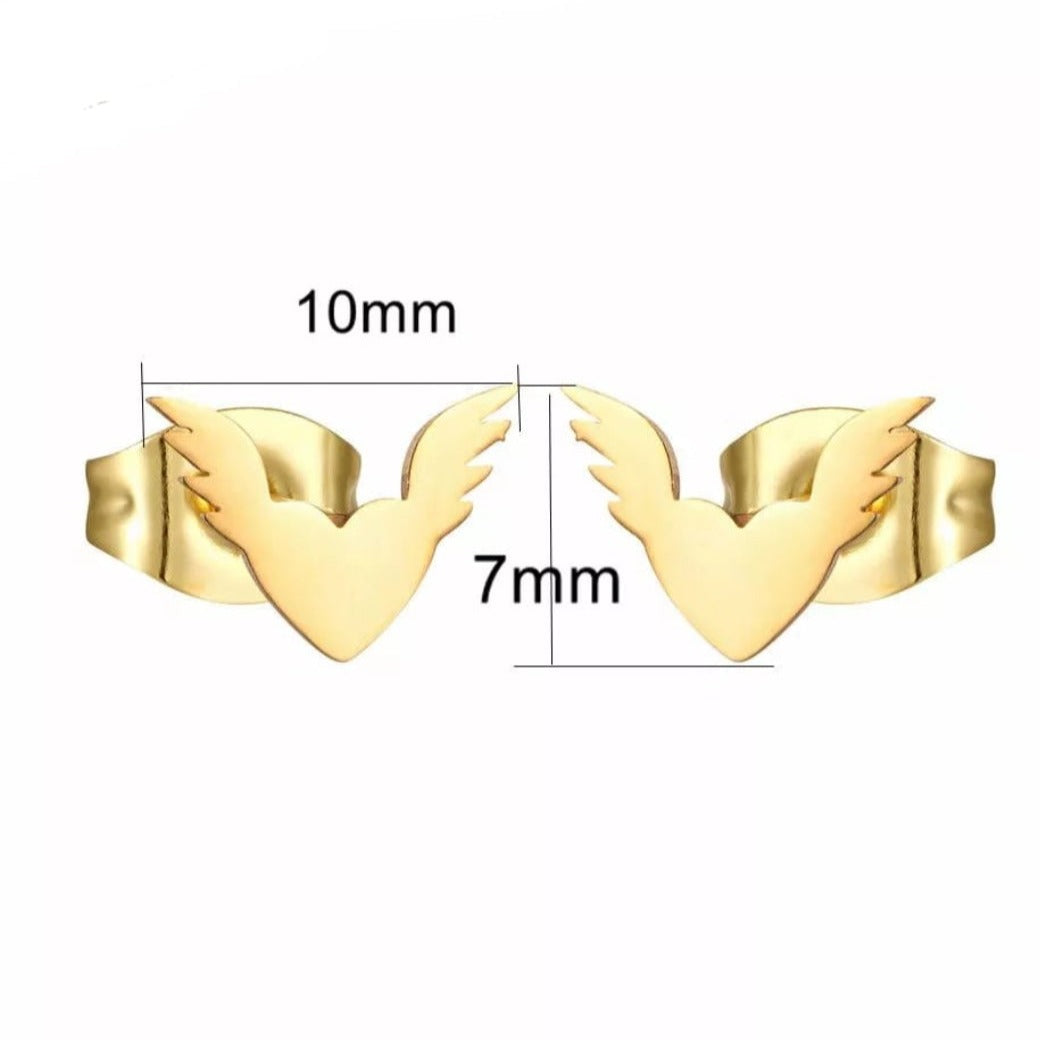 Golden Wings Earrings