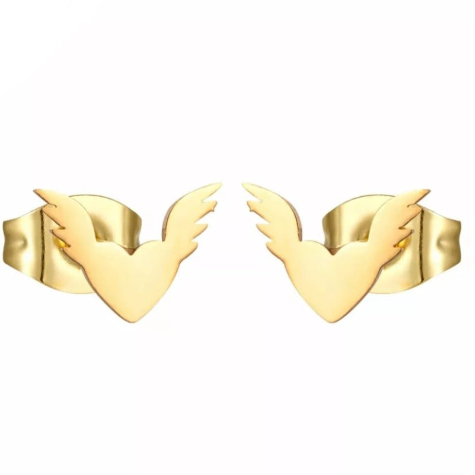 Golden Wings Earrings