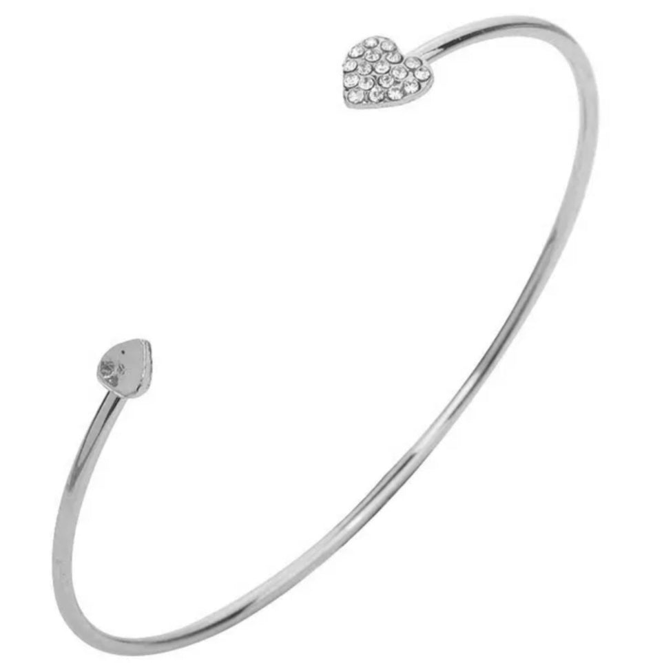 Two Heart Bangle
